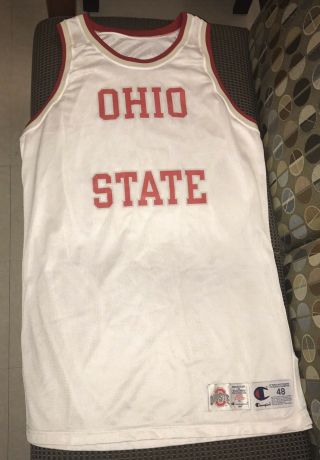 The Ohio State University Osu 1994 Game Team Issued Champion Jersey Vintage 48