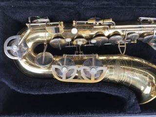Vintage Astro tenor Sax and adjusted w/case and mouthpiece 3
