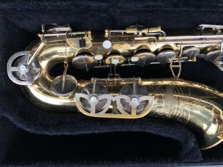 Vintage Astro tenor Sax and adjusted w/case and mouthpiece 4