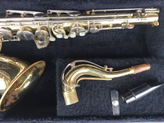 Vintage Astro tenor Sax and adjusted w/case and mouthpiece 5