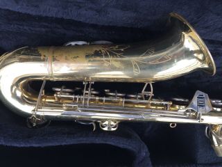 Vintage Astro tenor Sax and adjusted w/case and mouthpiece 9