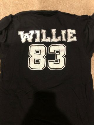 VTG Willie Nelson Tshirt.  True Vintage Sz Lg Rare 5