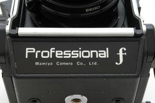 [Rare Near MINT] Mamiya C220 Professional F,  DS 105mm f/3.  5 Blue Dot JAPAN 2