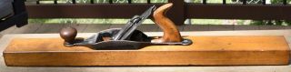 Vintage Stanley No.  34 Transitional Joiner Plane Type 9 (1888 - 92) (inv H077)