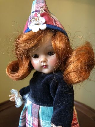 Vintage Vogue Strung Ginny Doll Scottish STUNNING Red Head 6
