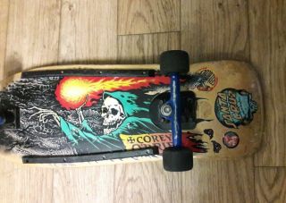 RARE Vintage OG Corey Obrien Santa Cruz skateboard Natas Grosso nos Lucero Alva 3