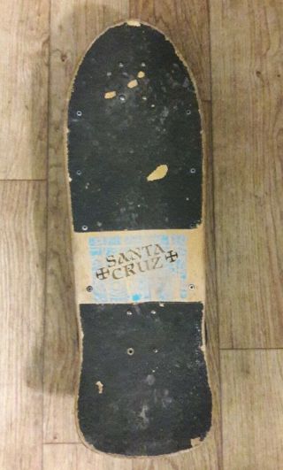 RARE Vintage OG Corey Obrien Santa Cruz skateboard Natas Grosso nos Lucero Alva 5