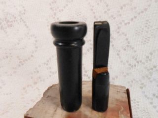 VINTAGE P.  S.  OLT keyhole DUCK CALL 348205 pre owned COLLECTABLE OLD call 5