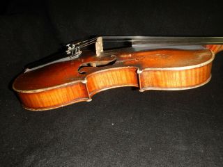 Antique Jacobus Stainer in Abfam Prope Oenipontum 1656 Violin w Germany bow 5