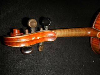 Antique Jacobus Stainer in Abfam Prope Oenipontum 1656 Violin w Germany bow 7