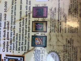 Yu - Gi - Oh Dark Duel Stories Game Boy Color Factory Seal Rare 3 UNKNOWN CARDS 5