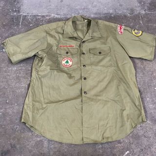 Vintage Bsa Boy Scout Uniform Shirt My Diablo California