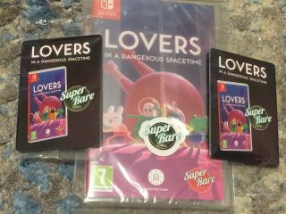 Nintendo Switch Lovers In A Dangerous Spacetime Rare Games Srg 4 & 2extra