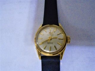 VINTAGE TISSOT AUTOMATIC SEASTAR LADY ' S with Omega Band. 2