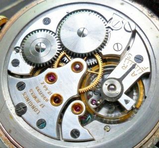 1952 Vintage Men ' s Longines 17J Cal.  12.  68Z Swiss Mechanical Watch 4 REP. 5
