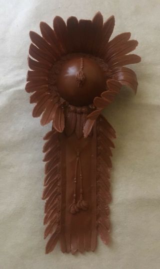 Vintage Johnny West Geronimo Action Figure Headdress Hat And Tail