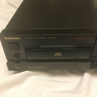 Vtg 1989 Technics SL - P555 Compact Disc Player 4