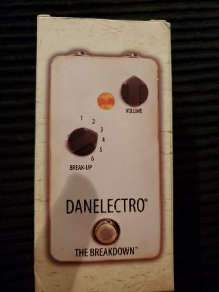 Danelectro Vintage Sound Effect Pedal.  The Breakdown