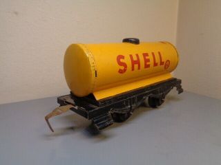 BUB US ZONE GERMANY VINTAGE 1950 ' S TINPLATE SHELL TRAIN WAGON VERY RARE ITEM VG 3