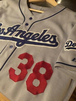 Vintage Majestic Los Angeles Dodgers Eric Gagne Authentic Jersey 48 Large