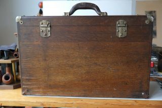 Vintage Antique H Gerstner & Sons Machinist Tool Box Chest 7 Drawers 2