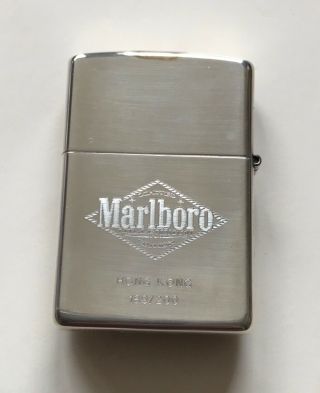Rare Zippo Marlboro Sterling Silver CM Russel Rodeo Hong Kong Limited 6