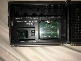 Sony icf - 7800 vintage radio RARE 3