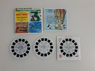 Mickey Mouse in Clock Cleaners - View - Master Reels with Booklet - 1971 2