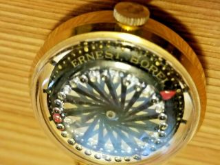 Vintage ERNEST BOREL Kaleidoscope Watch Pendant.  Swiss 17 Jewels - Hand Winding 2