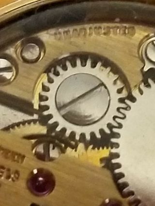 Vintage ERNEST BOREL Kaleidoscope Watch Pendant.  Swiss 17 Jewels - Hand Winding 4