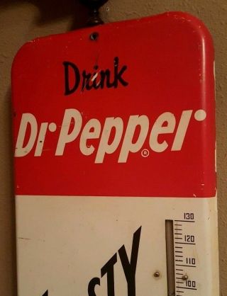 1958 Drink Dr Pepper Frosty Cold Sign - - - - 26 