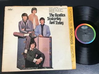 Rare The Beatles Butcher Cover Yesterday And Today 2nd State Lp Mono T 2553 Vg,