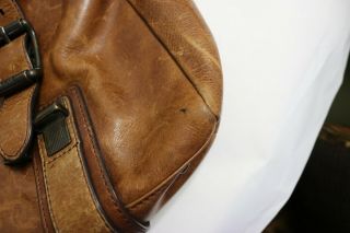 Frye Men ' s Logan Antique Cognac Leather Pull up Flap Briefcase Cognac 5