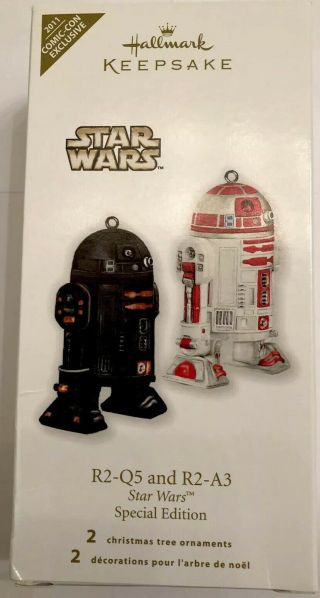 2011 Hallmark Star Wars R2 - Q5 R2 - A3 Keepsake Ornament - York Comic Con Rare