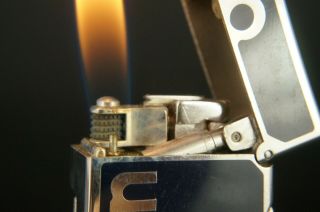 Dunhill Rollagas Lighter NewOrings w/Box Vintage 525 9