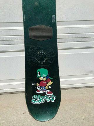 Old School Burton Brushie 158 Snowboard Vintage,  Very Cool 