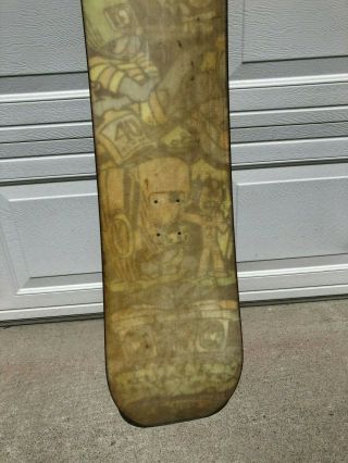 Old School Burton Brushie 158 Snowboard Vintage,  Very Cool 