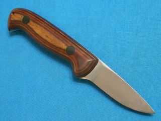 VINTAGE CUSTOM PAUL RIMPLER KNIVES HUNTING SKINNING SURVIVAL KNIFE SHEATH CAPING 2