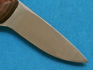 VINTAGE CUSTOM PAUL RIMPLER KNIVES HUNTING SKINNING SURVIVAL KNIFE SHEATH CAPING 4
