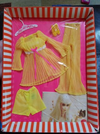 Vintage Barbie Outfit 1465 Lemon Kick Mib