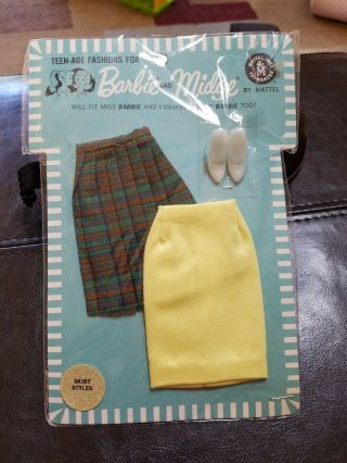 Vintage Barbie Outfit Skirt Styles Moc