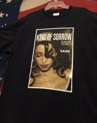 Vintage Sade King Of Sorrow 2001 T Shirt Xl Rap Hip Hop
