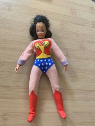 Vintage Wonder Woman Action Figure 1972 Mego Doll