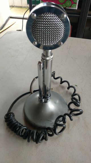 Vintage American Electronics Cb Ham Radio Base Station Microphone Mic