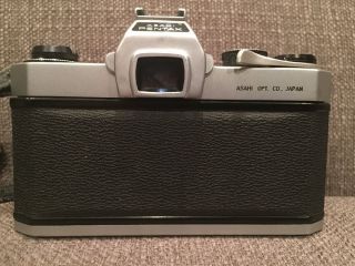 Vintage Asahi Pentax SP1000 35mm Film Camera SMC Takumar 1:2/55 Lens & Case 5