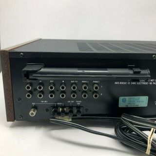Vintage Realistic STA - 2500 Digital Synthesized AM FM Stereo Receiver Amplifier 8