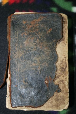 Cherokee Old Testament With Cover.  Very Rare In The Cherokee Language