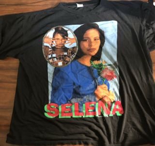 Selena Quintanilla Rap Tee Vintage Shirt