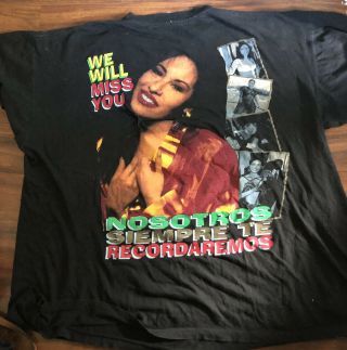 selena quintanilla rap tee vintage shirt 2