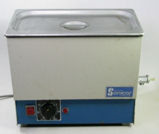 Vintage Sonicor Sc - 150th Ultrasonic Cleaner Cleaning Machine Watchmaker Tool